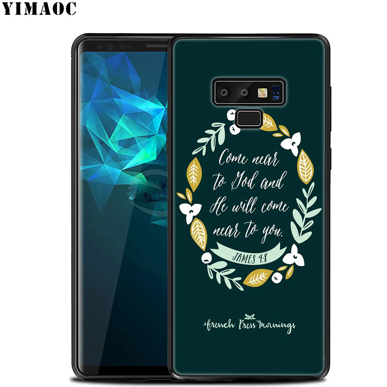 Библейский стих филиппийский Иисус Христос христианская для Samsung Galaxy A6 A9 A8 A7 2018 A3