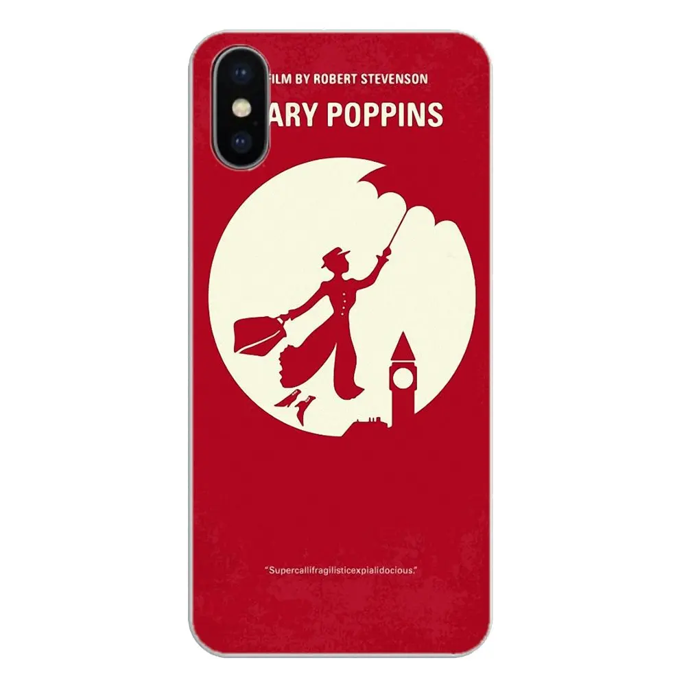 For Nokia 2 3 5 6 8 9 230 3310 2.1 3.1 5.1 7 Plus Transparent Soft Shell Covers Mary Poppins Practically Perfect Art |