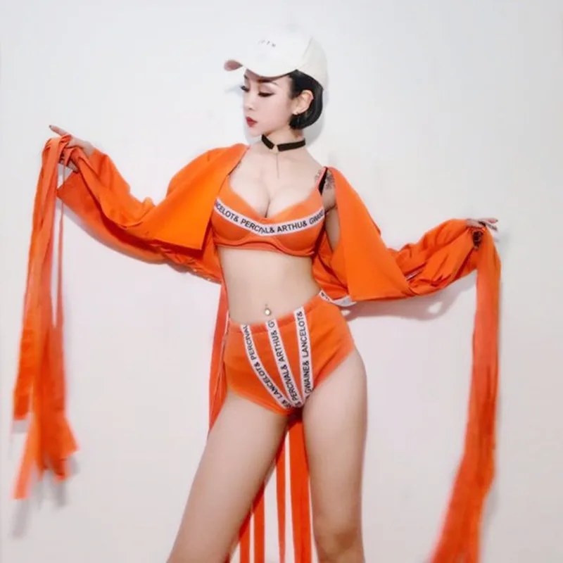 Летние пикантные DJ костюм для женщин комплект из 3 предметов нижнего белья