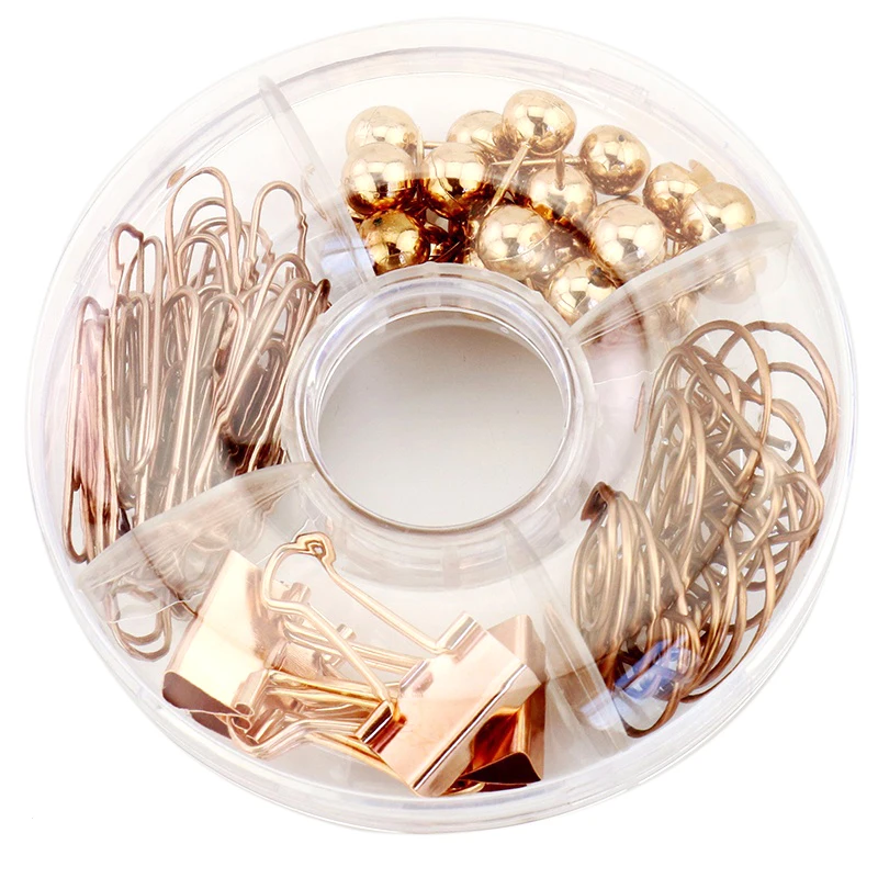 65 PCS Decorative Paper Clips and Set Multi-Kind Push-Pin Map Tacks Long Tail Clip Pin for School Home &amp Offic | Канцтовары для