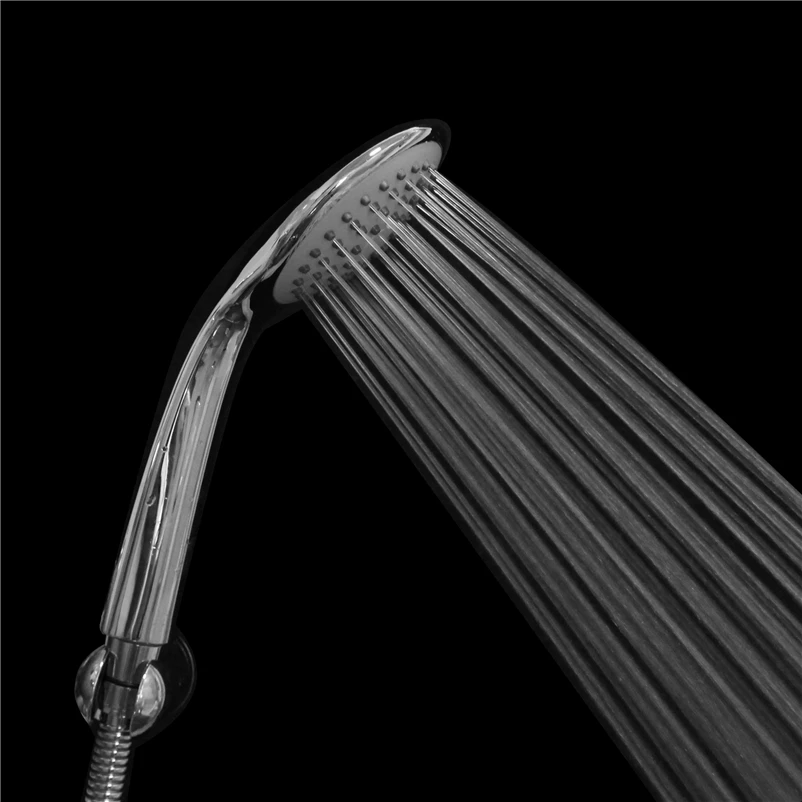 Ручная экономия воды Хромированная душевая лейка ABS насадка для ручного душа под