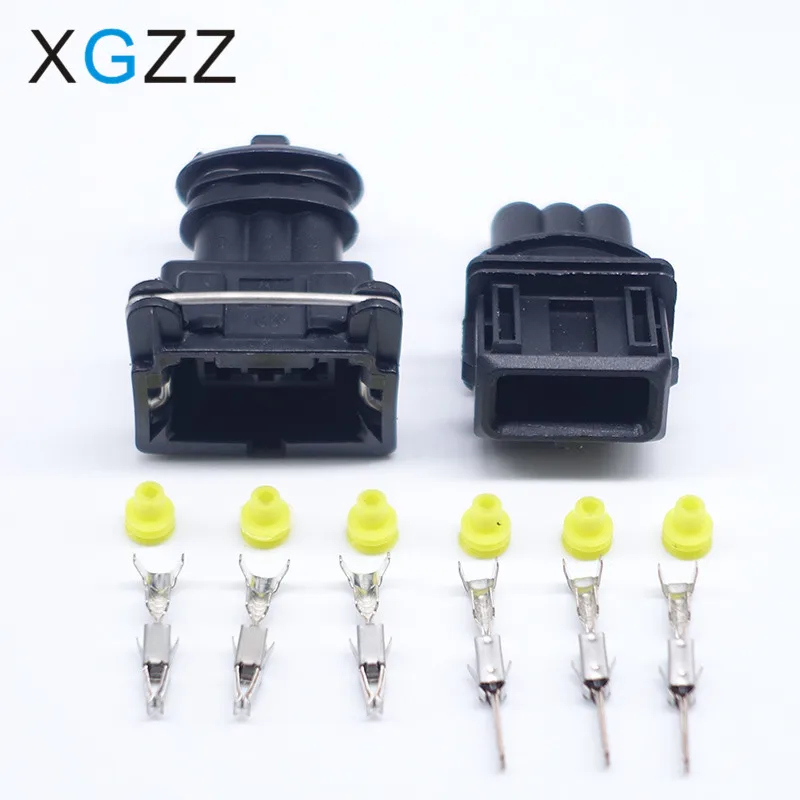 5 комплектов 3 Pin AMP Автомобильный таймер питания JPT провод Женский Мужской Разъем