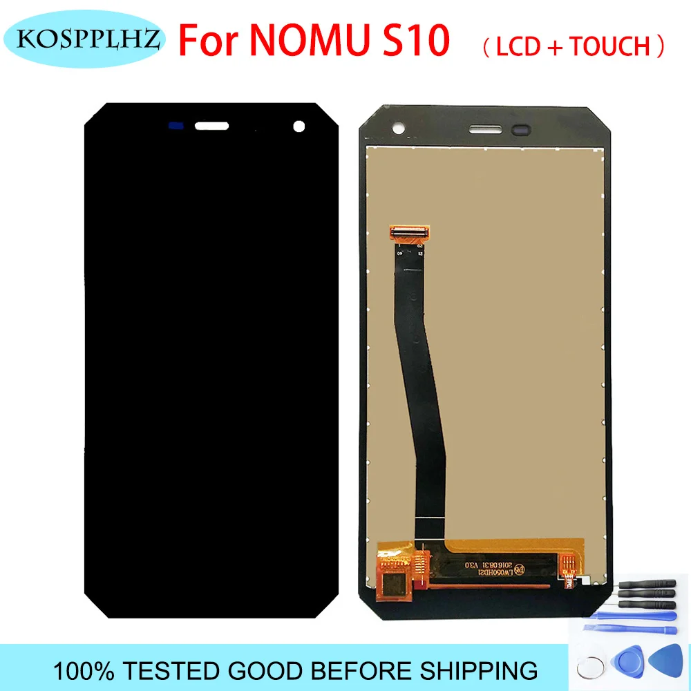 5 0 дюйма 100% оригинальный новый протестированный для NOMU S10 ЖК-дисплей + сенсорный