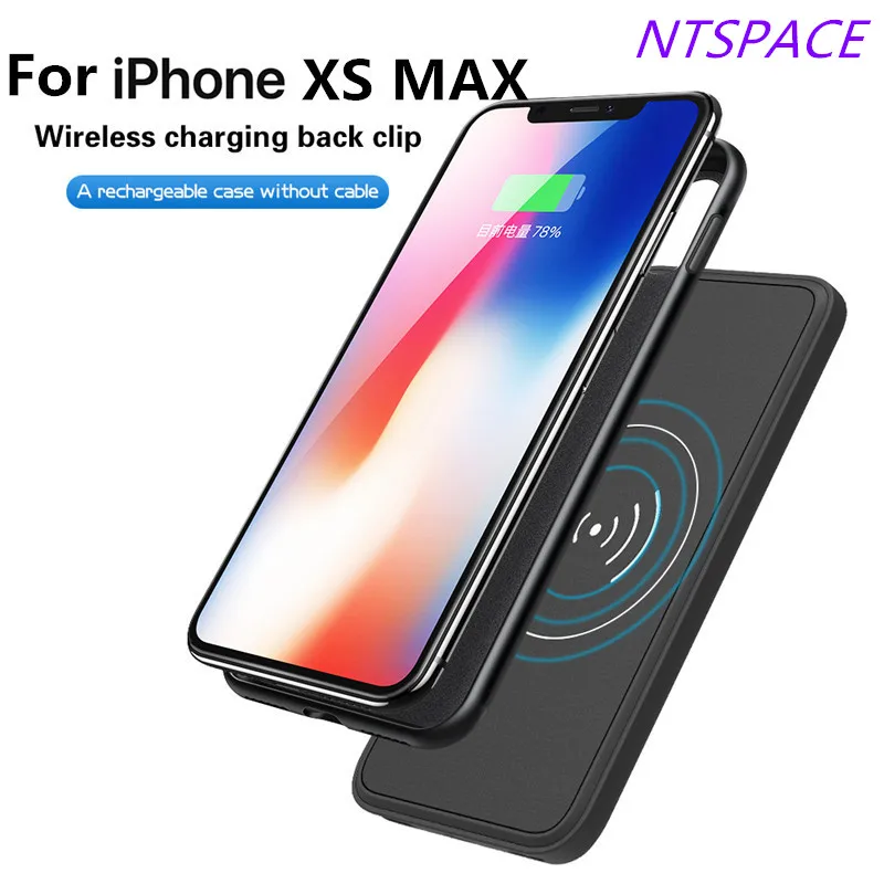 5000 мАч беспроводной магнитный аккумулятор зарядное устройство для iPhone X/Xs