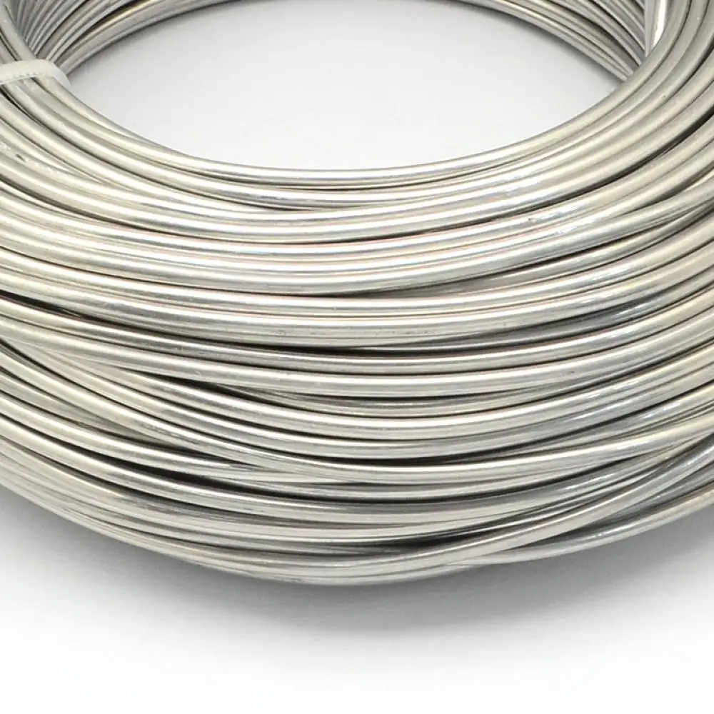 Алюминиевая проволока Pandahall светло серого цвета 3 0 мм около 25 м/500 г|aluminium wire|wire