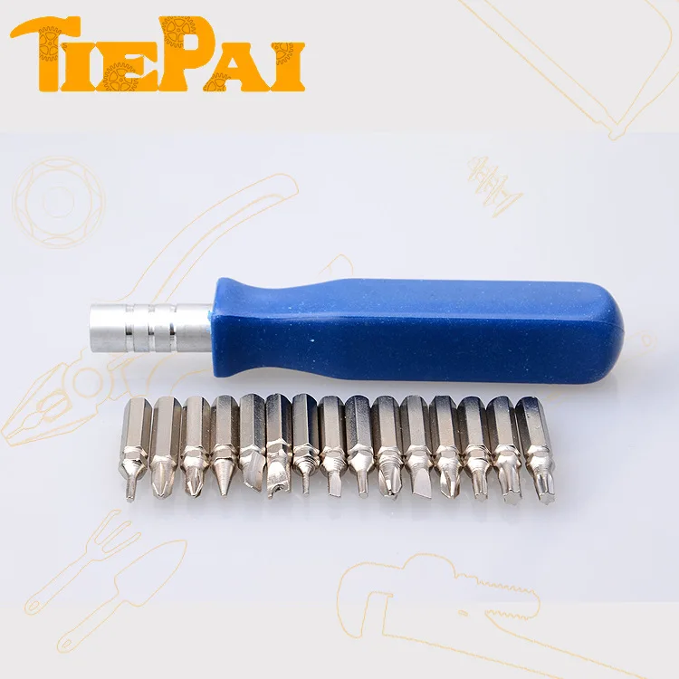 15 в 1 Отвёртки Torx T5 T6 T8 T10 T15 Бит Инструмент для удаления Наборы отвертка шт./компл.