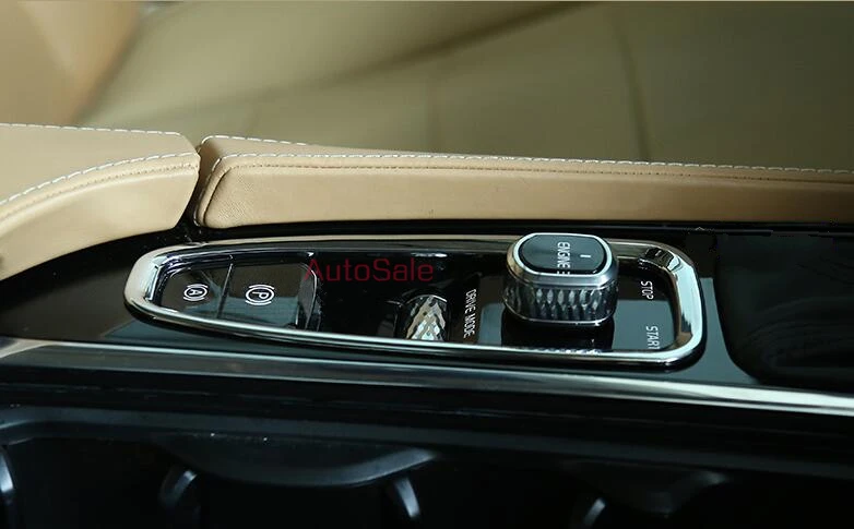 Для VOLVO XC90 2016 2017 ABS хромированный пластиковый переключатель передач коробка