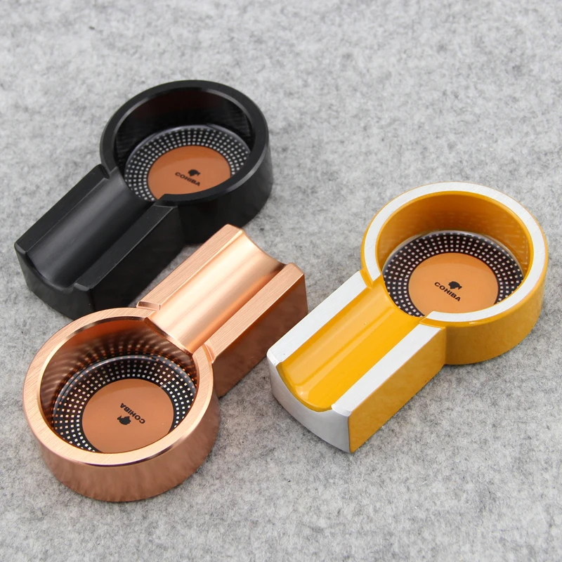 

Мини-Сигара COHIBA металлическая пепельница, портативный держатель для пепельницы, подарок на день отца для него