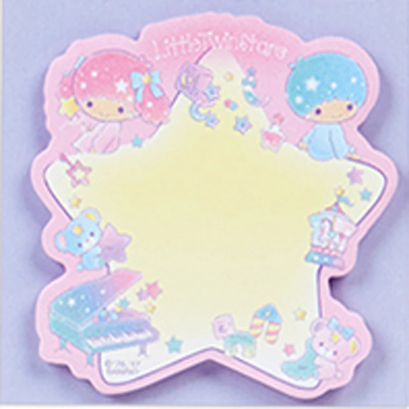 purple 1 шт. милые липкие блокноты для заметок, блокнот для заметок, Kawaii, школьные принадлежности, канцелярские принадлежности, наклейки для планировщика, бумажные закладки, корейские канцелярские принадлежности - Цвет: purple