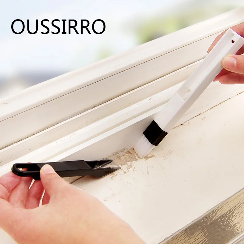 

Щетка для чистки канавок для дверей, кухонная щетка для очистки воздуховода, кондиционера, щетка для чистки труб