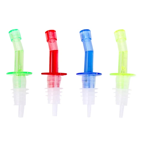 4 шт Бутылка Pourer Pour Spout пробка ликер оливковое Вино дозатор уксуса PP пластик 7M1B