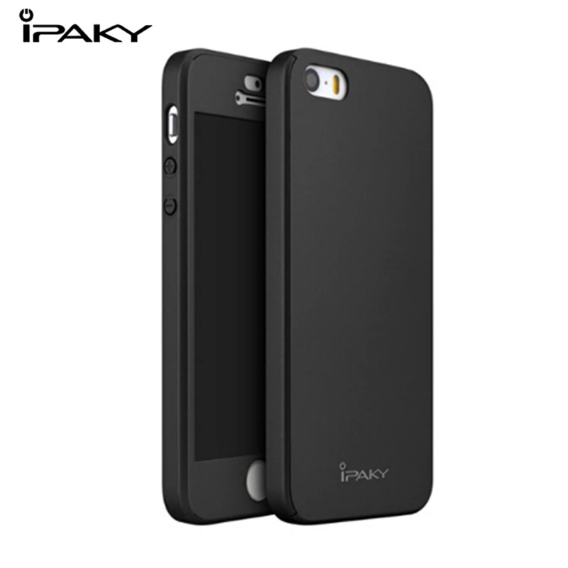 Чехол для iPhone IPAKY чехол с полной защитой 360 градусов Матовый Жесткий из