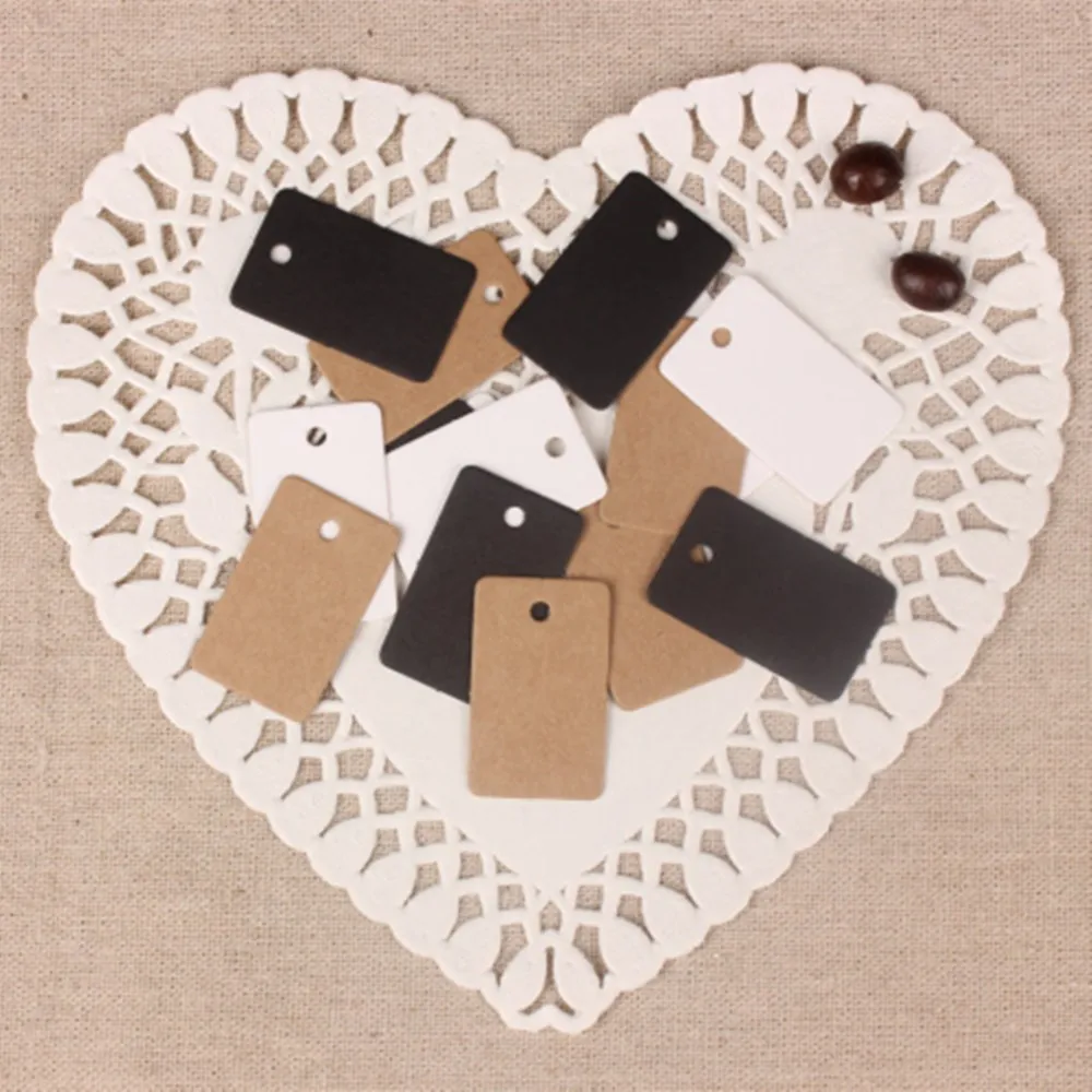 100 шт. коричневая крафт Бумажная Бирка упаковка этикетка багаж вечеринка Свадьба