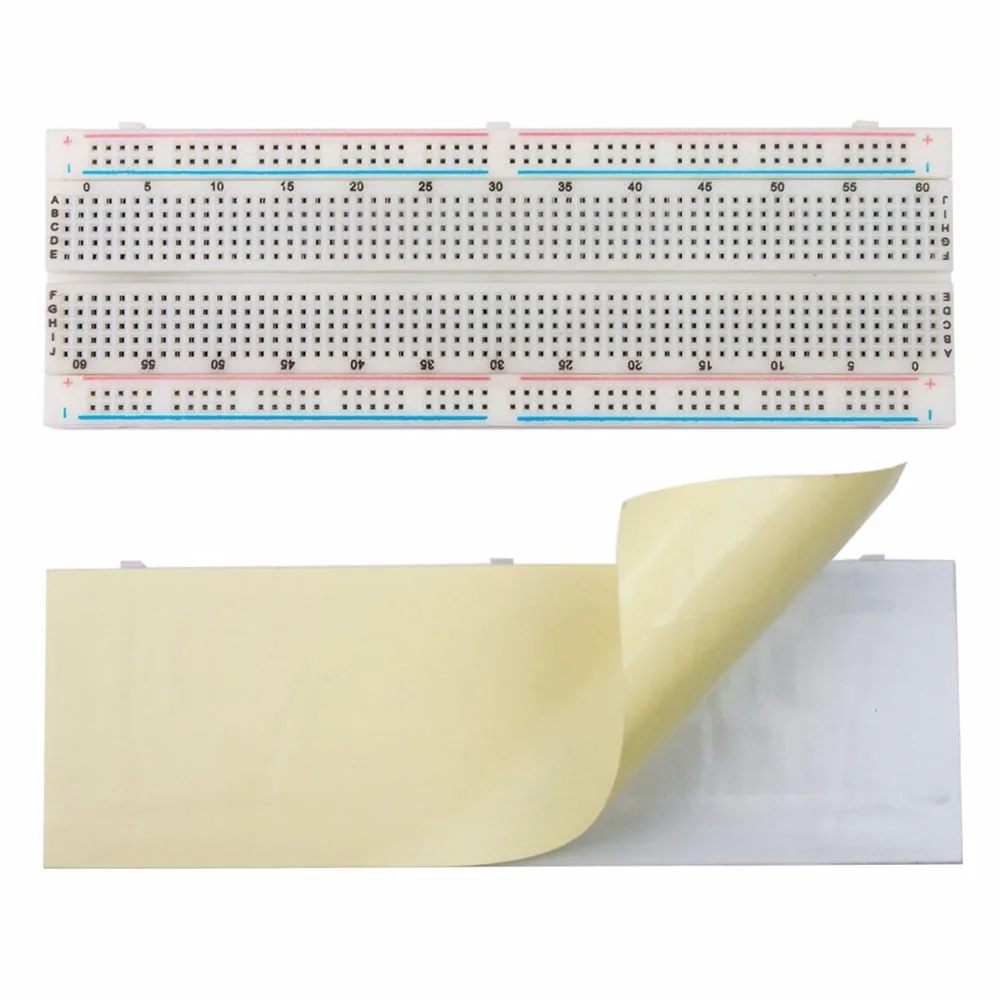 MB102 Прототип Макет для DIY KIT MB-102 печатная плата макет 16,5X5,5 см 830 отверстия без пайки Универсальный прототип