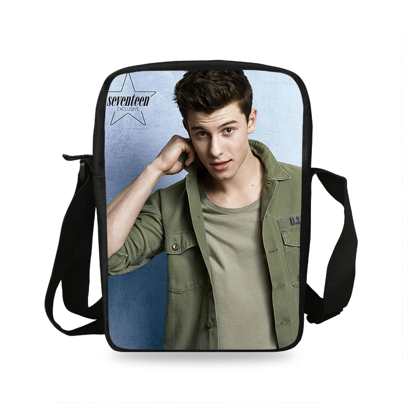 Модная сумка мессенджер Shawn Mendes Magcon для детей школьная мальчиков милые детские