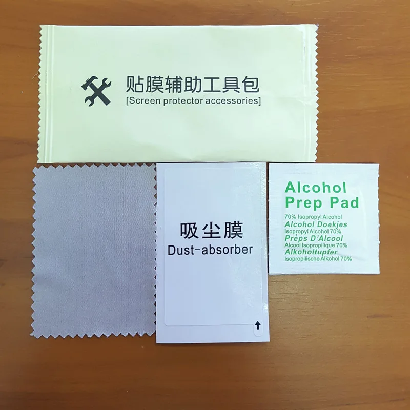 100 шт. набор для влажных и сухих салфеток из закаленного стекла защита экрана