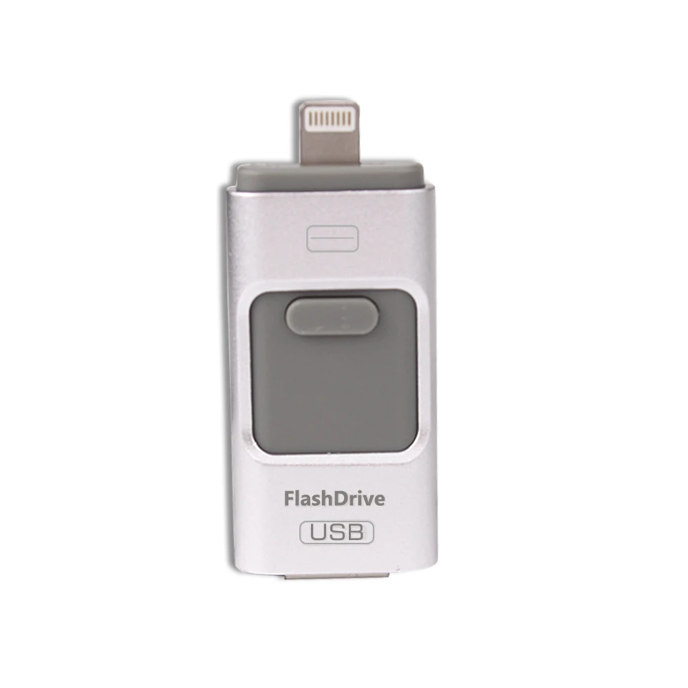 USB флеш-накопитель для iPhone X/8/7/7 Plus/6 6s/5/SE/ipad OTG флэш-накопитель HD карта памяти 8 ГБ 16 32