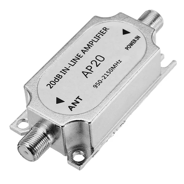 LEORY Satellite 20dB встроенный усилитель 950-2150 МГц усилитель сигнала для тарелки сетевой антенны Кабельный Запуск канала сила
