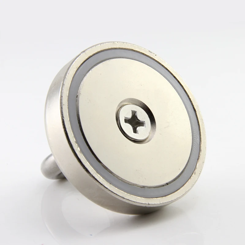 Супермощный неодимовый магнит для рыбалки диаметр 36 мм 42 глубина 48 60 обнаружение