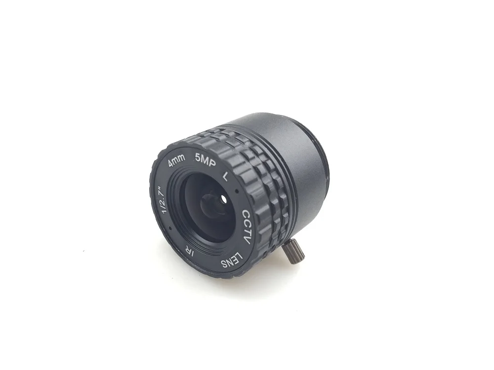 CCTV 1/2. " F1: 1,2 фиксированная диафрагма, инфракрасная съемка 4 мм HD 5.0MP CS крепление объектива для камеры видеонаблюдения