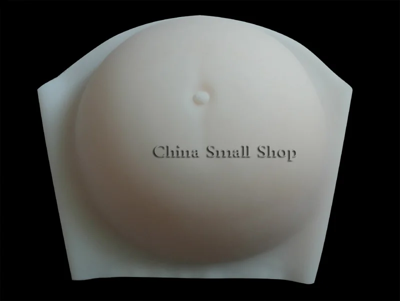 Реалистичный искусственный бесшовный живот для детей силиконовые накладные