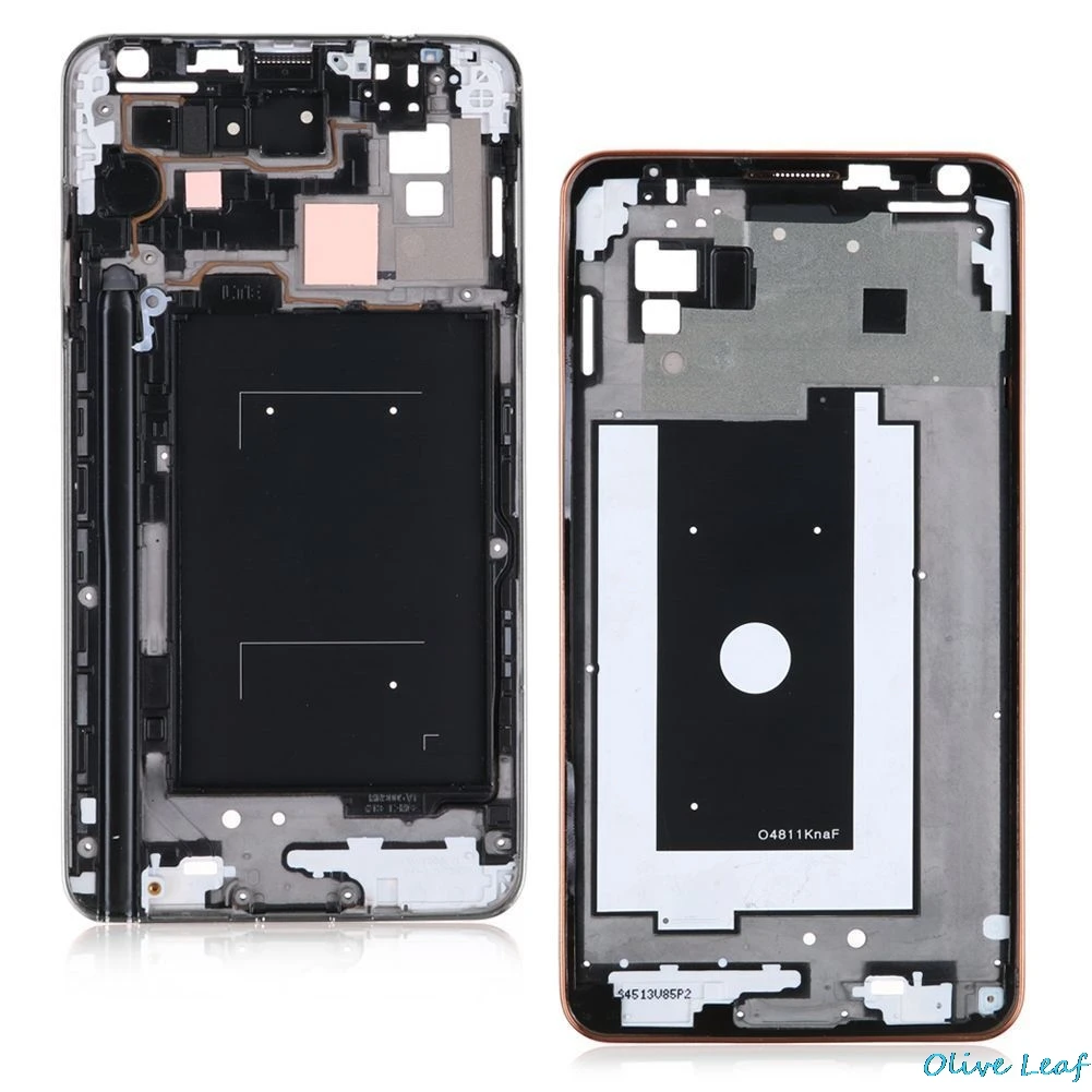 Средняя рамка для samsung Galaxy Note 3 III N9005 N900 задняя панель рамка Корпус чехол запасные части