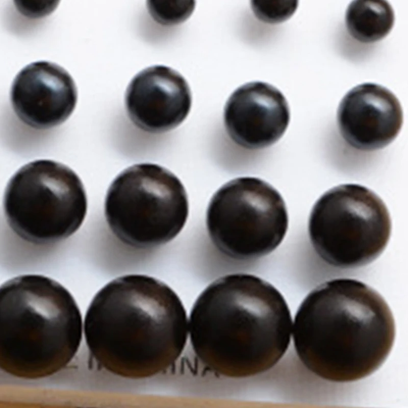 12 пар модные Кранчер дизайн Белый Серьги с жемчугом Для женщин уха