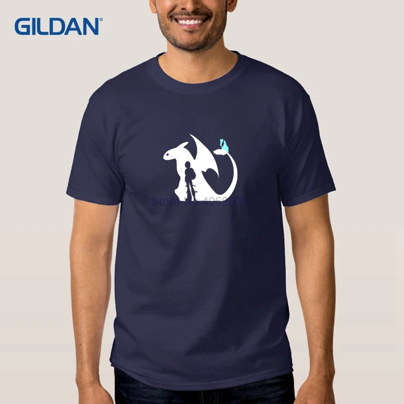 Беззубик Как приручить дракона сделать собственный рубашка 2018 Футболка мужская