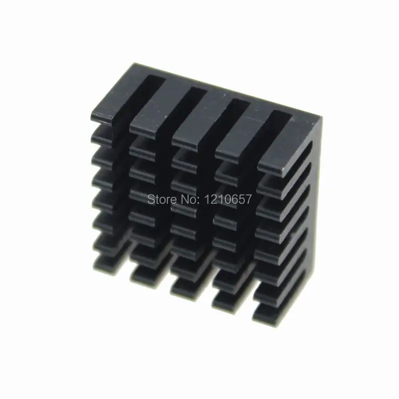 10pcs lot Wholesale Black 20 x 10mm Aluminum Heatsink IC Led Chip Heat sinks Cooler | Компьютеры и офис