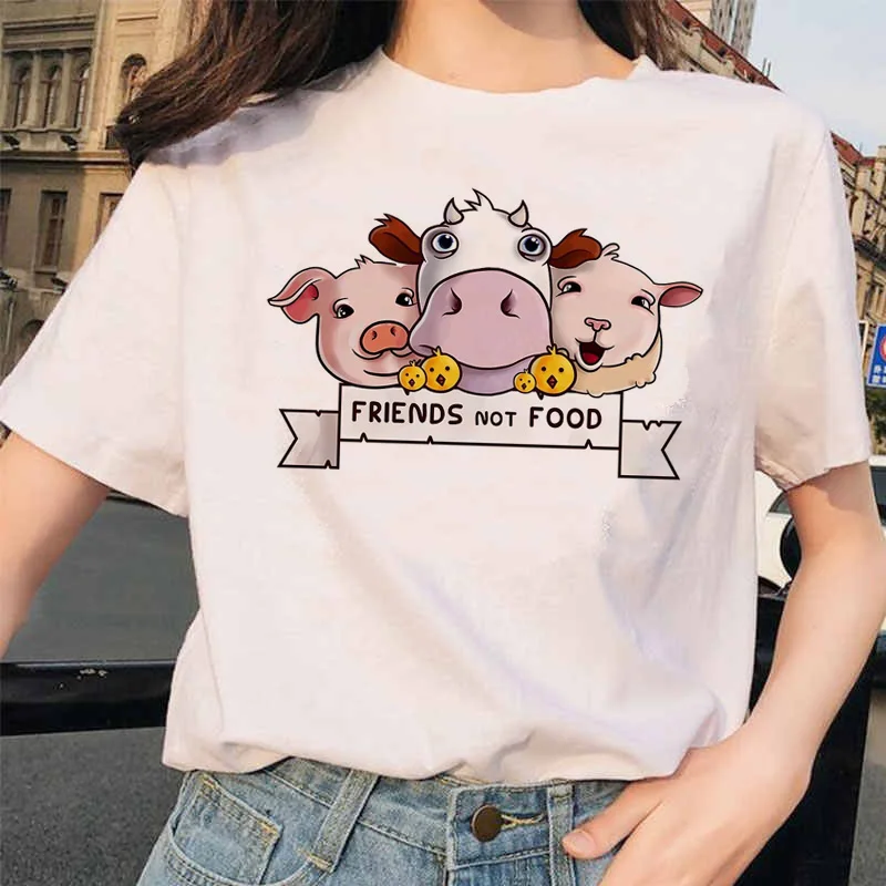 Vegan Harajuku, женская футболка, Ullzang Kawaii, милый летний женский топ с принтом в виде пчелы, 90 s, мультяшная футболка, модные футболки с графикой