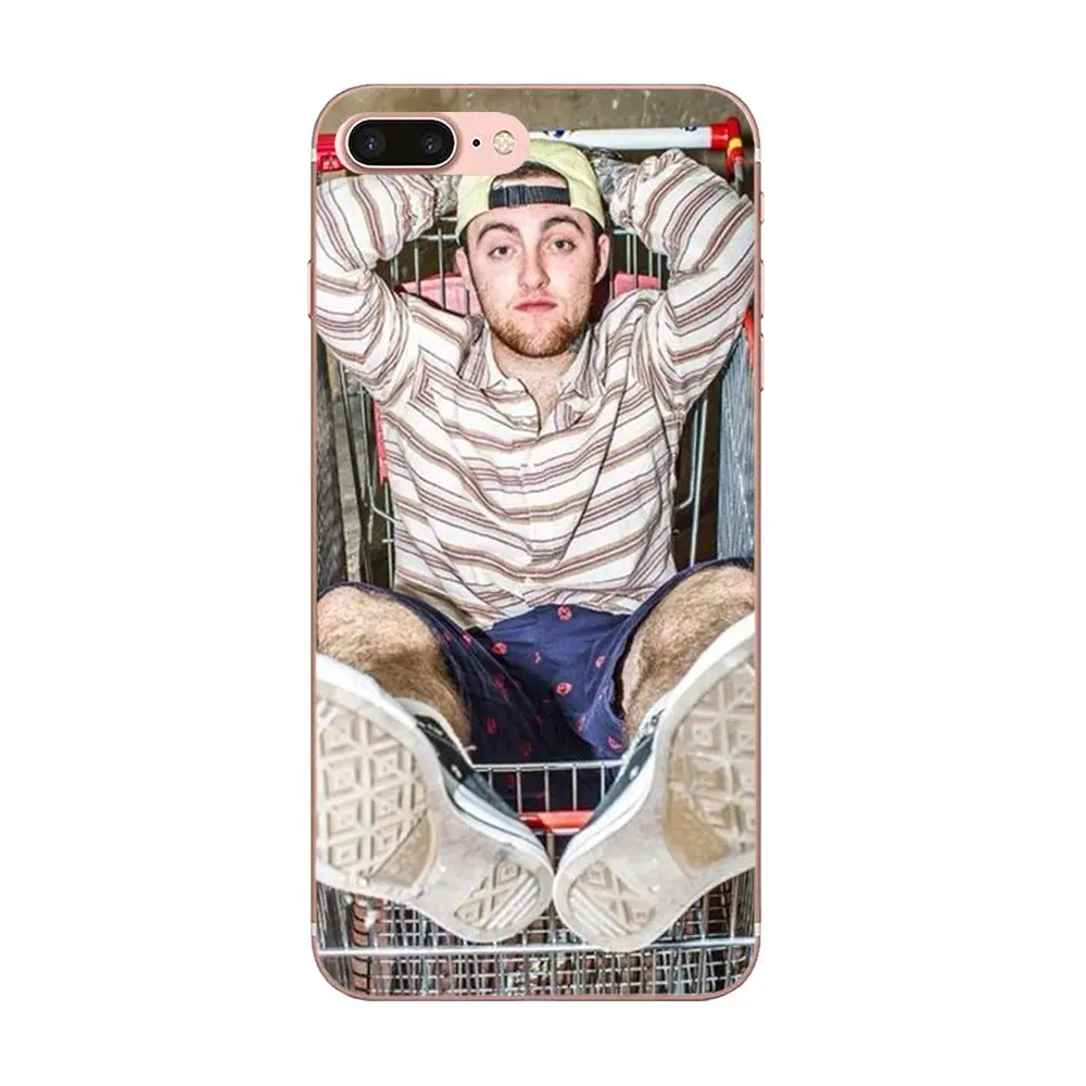 Art Diy Luxury Phone Case For Apple iPhone 4 4S 5 5C 5S SE 6 6S 7 8 Plus X XS Max XR Rapper Mac Miller | Мобильные телефоны и