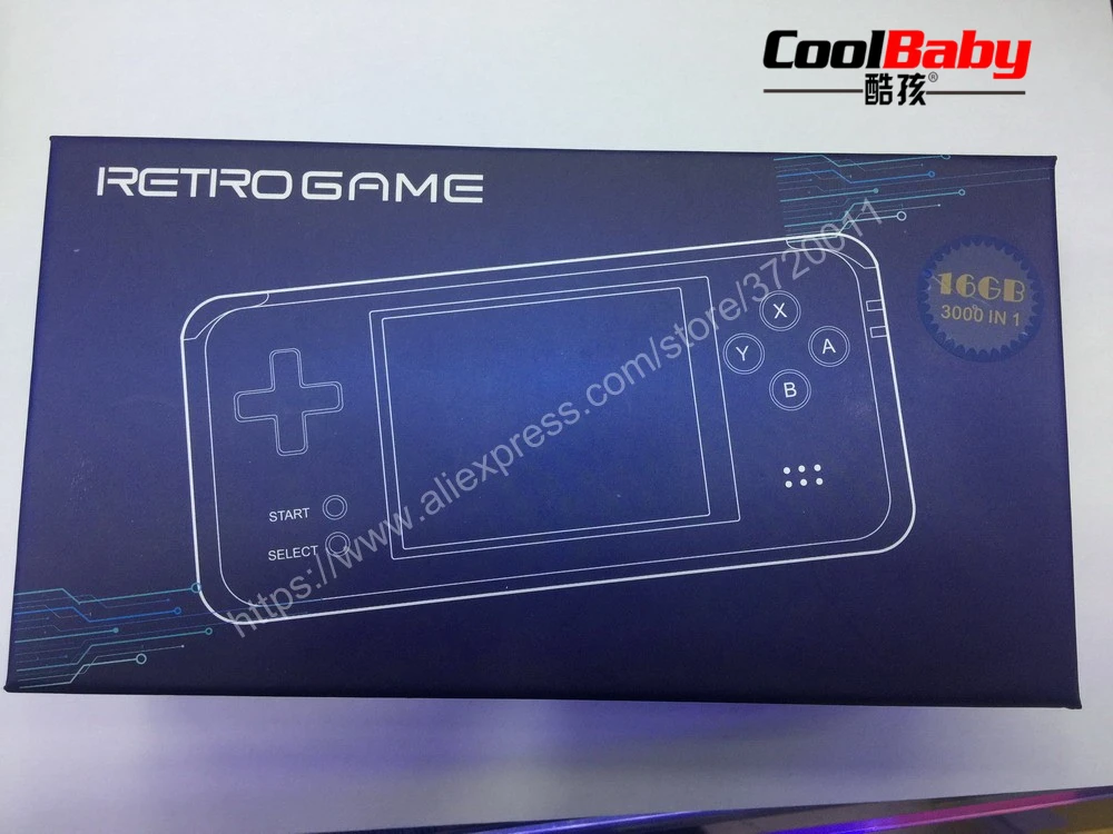 20 шт. coolbaby RS-97 Ретро портативная игровая консоль портативный мини-Видео игровой плеер Ретро игровая консоль Ретро детские игры