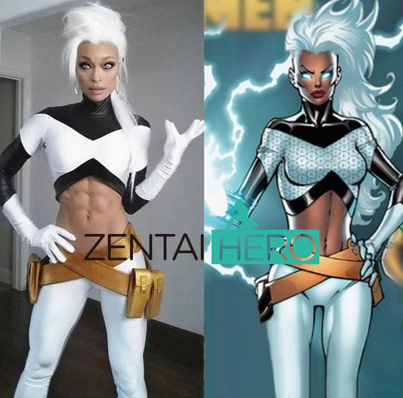 Бесплатная доставка новинка сексуальные женские костюмы для косплея X Men Storm
