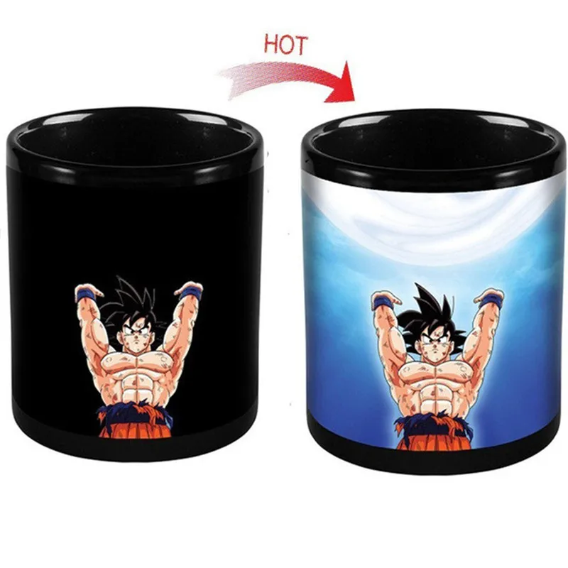 12 Аниме Dragon Ball кофейные кружки одна деталь изменение цвета чашки и кружки Творческий чай волшебный знак посуда для напитков - Цвет: 12