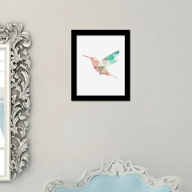 Скандинавское украшение абстрактный олень бумажные журавли геометрический