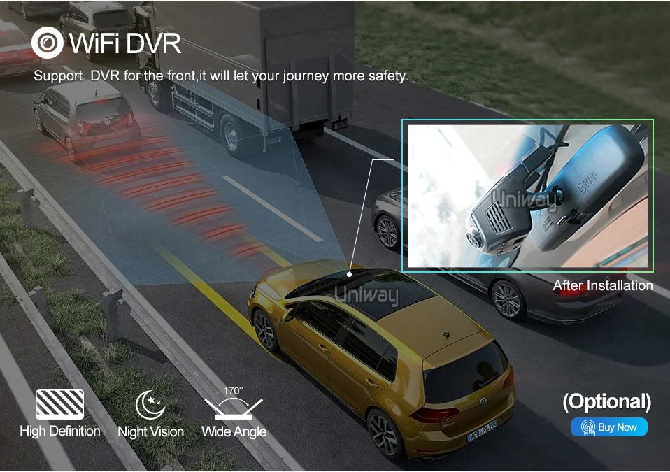 Uniway AIX459071 ips android 9,0 автомобильный dvd для hyundai IX45 Santa fe 2013 автомобильный радиоприемник стерео автомобильный dvd плеер с навигацией плеер gps
