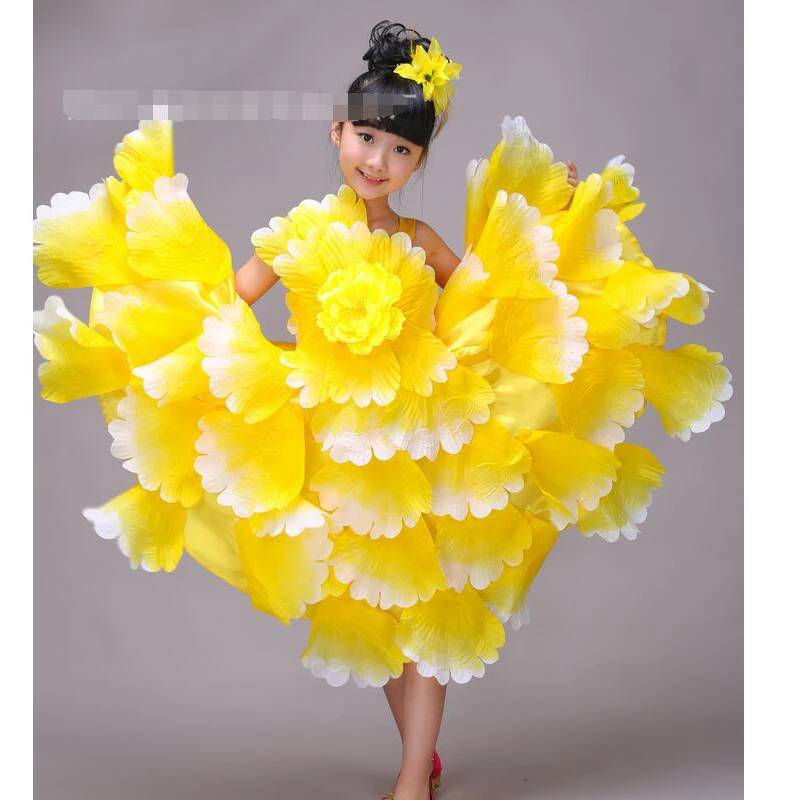 Детские Испанские костюмы танцовщицы сексуальный танец фламенко нарядное