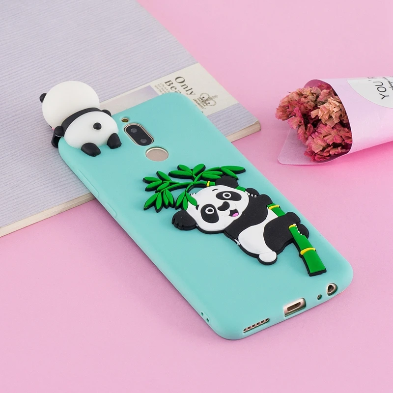 Huawei Коврики 10 Lite чехол для телефона на Nova 2i крышка 3D DIY Единорог Panda силиконовый чехол Чехлы для huawei Коврики 10 P10 Lite чехол футляр