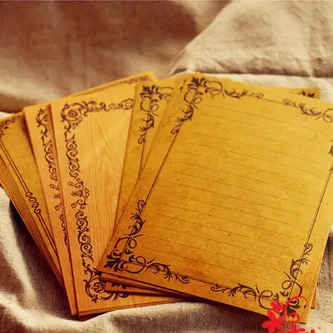 8 шт./упак. Япония Классическая Ретро Серия подарочный бумажный конверт/Офисные