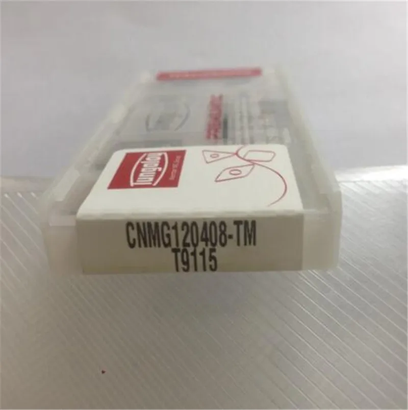 CNMG120408-TM T9115 TUNGALOY поворотные твердосплавные вставки инструмент 10 шт./лот Токарные