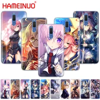 hameinuo fate grand order anime cover phone case for huawei nova 2 2s 3e plus lite p smart 2018 enjoy 7s mate 7 8 9 10 pro