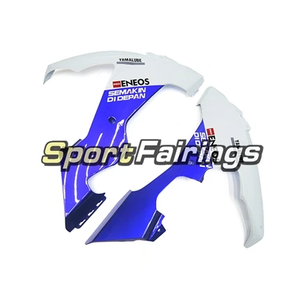 Полный Пластик обтекатель комплект для Yamaha 2004 2005 2006 YZF1000 R1 МОТОЦИКЛ ABS Инжекционный обтекатель YZF R1 04 05 06 сине-белые корпусов
