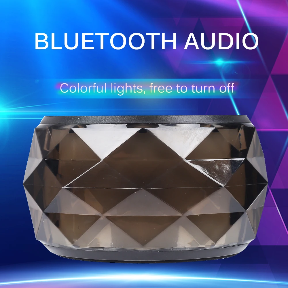 Bluetooth 5 0 динамик мини умный светодиодный беспроводной громкий цветной светильник