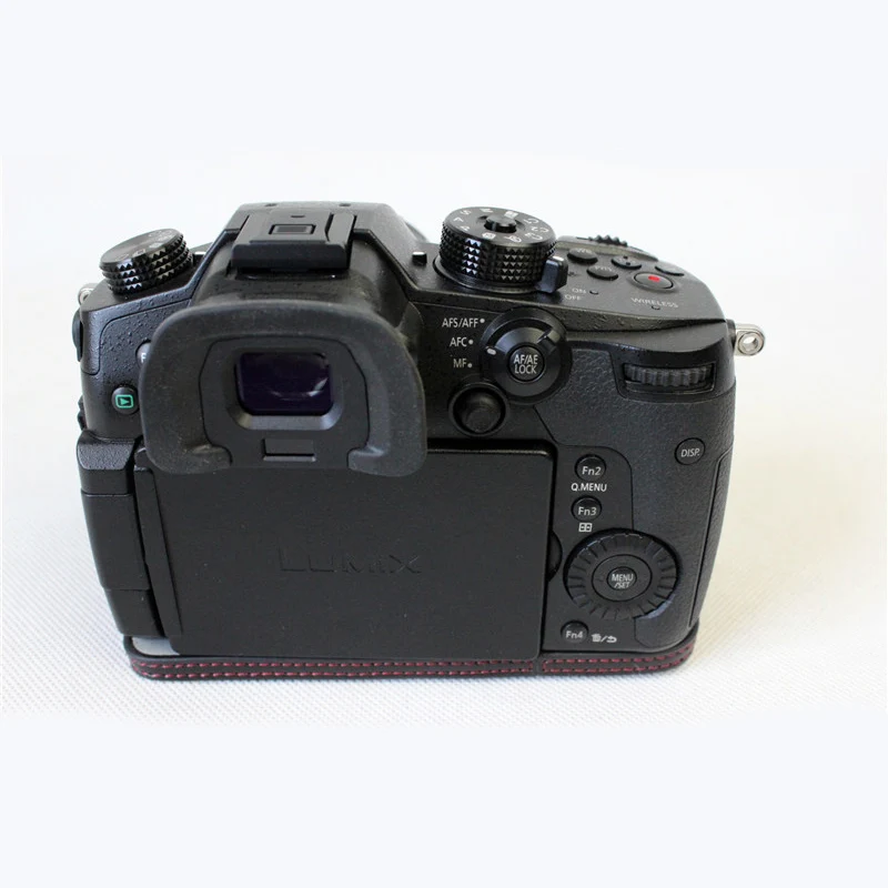 Модный чехол сумка для камеры panasonic lumix GH5 DSLR из искусственной кожи комплект с