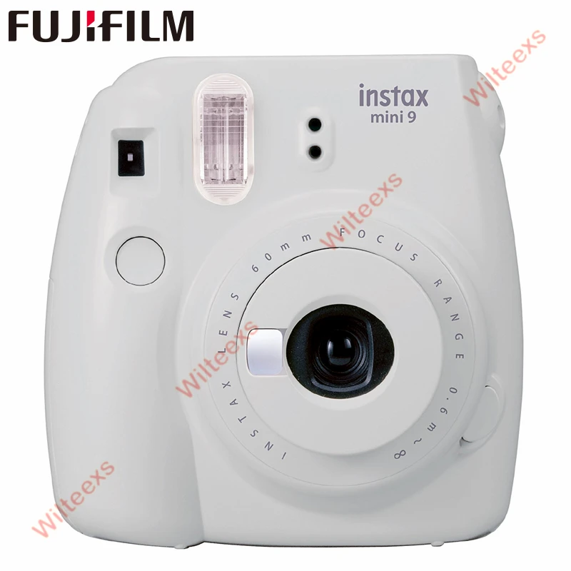 Пленка fuji Instax Mini 9 мгновенная камера fuji+ 20 листов пленки, фото-камера всплывающая линза автоматический замер мини-печать цифровая камера