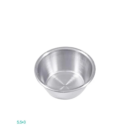 small bowl 1 шт. детская забавная кухонная игрушка из нержавеющей стали кастрюли кухонная посуда Серебряная Миниатюрная игрушка ролевые игры подарок для ребенка - Цвет: small bowl