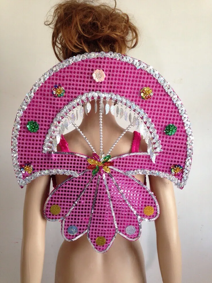 Латинские танцы Самба аксессуары модный изящный головной убор с перьями для