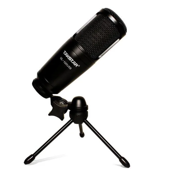 USB микрофон Takstar с функцией записи боковых адресов для подключения и