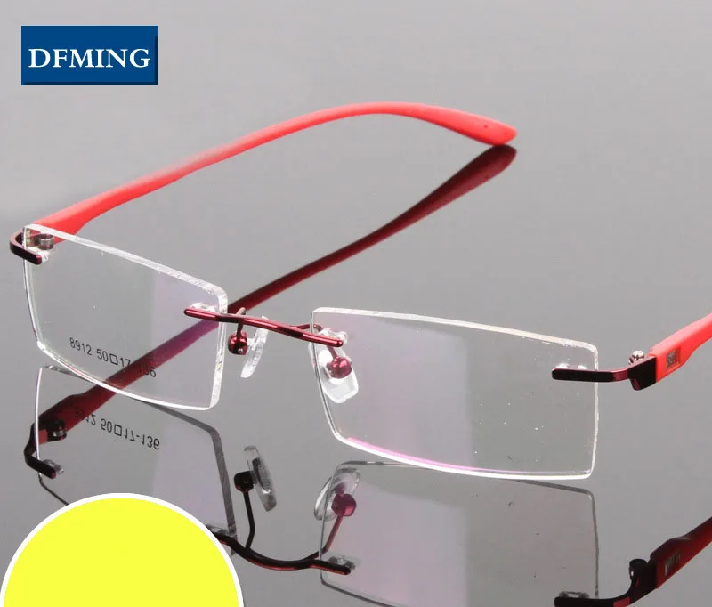 DFMING мужские и женские очки без оправы оправа оптическая новый рецепт для очков