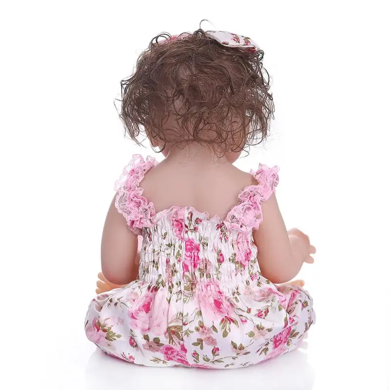 48 см 19 дюймов bebe reborn имитация детского тела силиконовый милый Реалистичный кукла